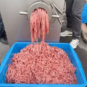 Ticari domuz derisi değirmeni et ürün yapma makineleri dondurulmuş taze et sığır taşlama makinesi balık değirmeni kıyma