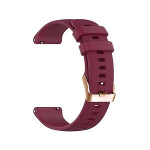 Bracelet de montre <span class=keywords><strong>sport</strong></span> en silicone pour <span class=keywords><strong>Garmin</strong></span> <span class=keywords><strong>Venu</strong></span> <span class=keywords><strong>2S</strong></span> Vivoactive 4S 3S, boucle à ardillon carrée petite 18mm 20mm - Product Image 4