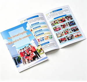 Brochure personnalisée à 2 volets, catalogue à prix abordable, <span class=keywords><strong>d</strong></span>épliant pour petites entreprises, impression sur carton pour prospectus - Product Image 3