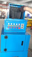 Petite machine compacte de recyclage de câbles usagés, mini-granulateur de fils de cuivre à vendre