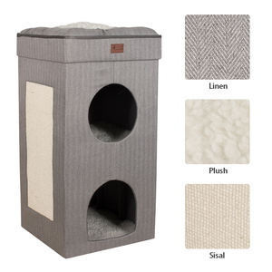 Cama plegable funcional para gato, Casa con rascador, fabricante al por mayor - Product Image 4