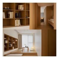 Conception d'architecture 3D de chambre postmoderne, design Wabi Sabi Japandi, rendu d'intérieur, graphisme, atelier de villas, demander plus d'informations