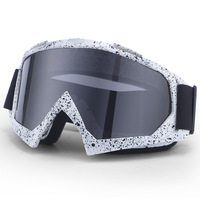 Masque de motocross en TPU pour la conduite en extérieur, le ski, coupe-vent, anti-sable, style rétro tactique pour hommes et femmes