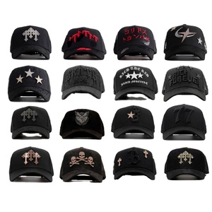 High Quality Distressed Adjustable 5-Panel MURATRAVIS CRYSTALS <b>BLACK</b> Sporty Suede <b>Baseball</b> <b>Cap</b> 31 Gorras Innedit Hats - Product Image 1