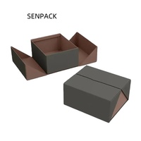 Boîte à parfum personnalisée de luxe rigide avec logo magnétique à chaud, boîtes cadeaux en papier avec EVA pour boîte à parfum, emballage d'huile essentielle