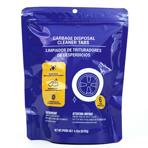 Solution de dégraissage naturelle à action rapide avec mousse riche pour évier de cuisine désodorisant les sacs de nettoyage pour l'élimination des ordures - Product Image 5