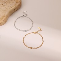 Collier pendentif tendance en acier inoxydable plaqué or 18 carats avec perle, non ternissant, pour femme, cadeau de bijoux à la mode