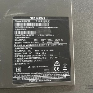 6RA8093 4KV62 0AA0/6RA8095 4KV62 0AA0 ตัวแปลงสัญญาณ SINAMICS DCM ตัวควบคุมไดรฟ์อุตสาหกรรม ตัวควบคุมความเร็วมอเตอร์ - Product Image 6