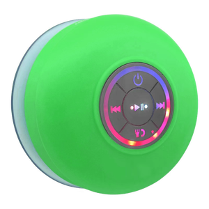 רמקול אלחוטי נייד BTS07 עם תאורת לד, עמיד למים, עם כוס יניקה, מיני רמקול למקלחת, רב מכר - Product Image 6