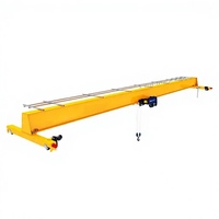 Pont roulant monopoutre HD 16 tonnes, conception européenne, faible hauteur de passage, avec palan électrique pour usine