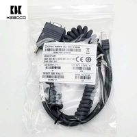 Câble de scanner de codes-barres RS232 blindé en PVC plaqué or, 3m/5m, pour imprimante et ordinateur SC3LRS232