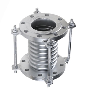 Compensateur de <span class=keywords><strong>tuyau</strong></span> d'échappement métallique à soufflet ondulé, joint d'expansion en acier inoxydable SS304 316L, type à bride - Product Image 6