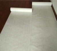 Revêtement de sol industriel en polyester blanc, imperméable et écologique, film PE flexible pour la peinture, l'entrepôt et l'atelier