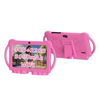 Tablet Infantil de 7 Pulgadas para Aprender, RAM de 4GB (2+2 Extendidas), Disco Duro de 32GB, Batería de 3000MAH, Android 12.0, Tablet Infantil para Aprender y Jugar