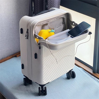 Valise de voyage intelligente de haute qualité avec logo personnalisé en gros Valise de cabine Valise à roulettes