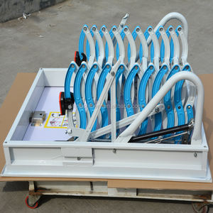 Échelle de grenier moderne en alliage d'aluminium de haute qualité, pliante, électrique, télescopique, avec main courante, capacité 300 kg, extension 10 pieds - Product Image 2