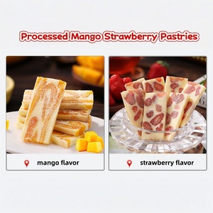 Ben Gong E Le fait à la main mangue fraise pâtisseries sucré produits laitiers collations enfants Dessert chinois <span class=keywords><strong>asiatique</strong></span> nourriture paquet unique boîte en gros - Product Image 2