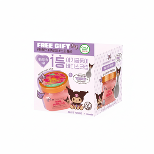 Tanning My Melody/Kuromi Good Quality Shea <b>Sugar</b> Body <b>Scrub</b> 510g (+Spatula) - Product Image 2