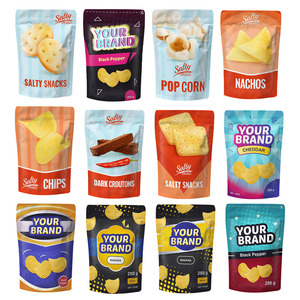Custom Candy Sugar Snack Treat Dry Waterproof Stand up Plastic Packaging Packing Foil Food Mylar Bag with Zipper logo - Product Image 4