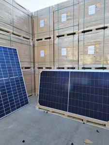Panneau solaire monocristallin bifacial demi-cellule 650W pour systèmes photovoltaïques 500W-720W, garantie 30 ans, haute efficacité 20,9%, composant 650W - Product Image 1