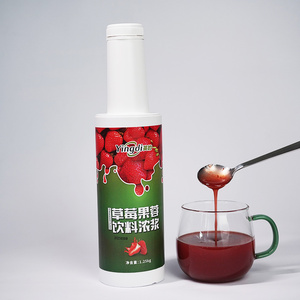 شراب وشراب فراولة من Yingdi مع تركيز اللب لمخزن شاي الفقاعات - Product Image 2