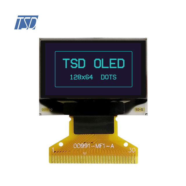 TSD TSO12864-A07 128x64 30pins SH1106G SPI I2C 0.96 Inch STN LCD Display Module