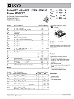Module d'alimentation IXFN180N15P SOT-227B 150A/150V/680W canal N