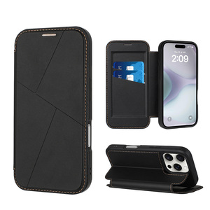 Pu עור להעיף כיסוי במקרה טלפון עבור <span class=keywords><strong>iPhone</strong></span> 11 <span class=keywords><strong>12</strong></span> 13 14 כרטיס אשראי מקסימום חריצי כיסוי טלפון עבור <span class=keywords><strong>iPhone</strong></span> 16 15 <span class=keywords><strong>pro</strong></span> - Product Image 1