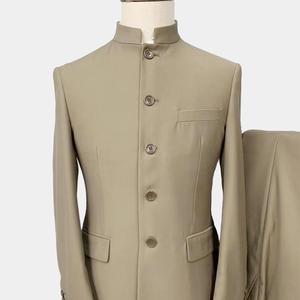 Traje Tang Nuevo <span class=keywords><strong>para</strong></span> Hombre, Tallas S-5XL, 2 Piezas, <span class=keywords><strong>para</strong></span> <span class=keywords><strong>Boda</strong></span>, <span class=keywords><strong>Novio</strong></span>, Graduación, Cuello Mandarín, Chaqueta <span class=keywords><strong>de</strong></span> Un Solo Pecho, Corte Entallado + Pantalón - Product Image 5