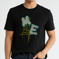 Transfert de strass personnalisé « Self Love » à thermocoller pour T-shirts