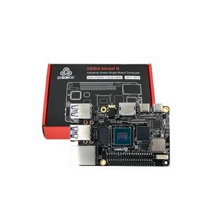DEBIX Modell B AI Edge SBC mit 2,3 TOPS NPU Dual GbE für Landwirtschaftliche Überwachung Breiter Temperaturbereich Multi-Sensor-Unterstützung Niedriger Stromverbrauch - Product Image 1