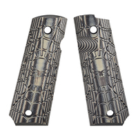 Fournisseur direct d'usine, poignées Punisher G10 de taille standard usinées avec précision par CNC pour le tir