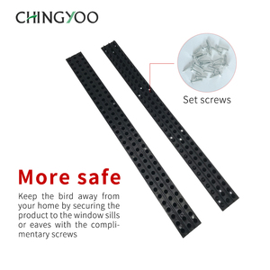 Stevige milieuvriendelijke anti-vogel kattenstalendwerpen-inbraakbeveiliging praktische afschrikmiddel anti-diefstal afrastering tuinhek muur plastic - Product Image 5