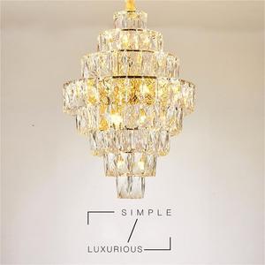 Harlow Lustre En Cristal Moderne De Luxe K9 Lustres En Cristal Plafond Hôtel De Luxe À Vendre - Product Image 3