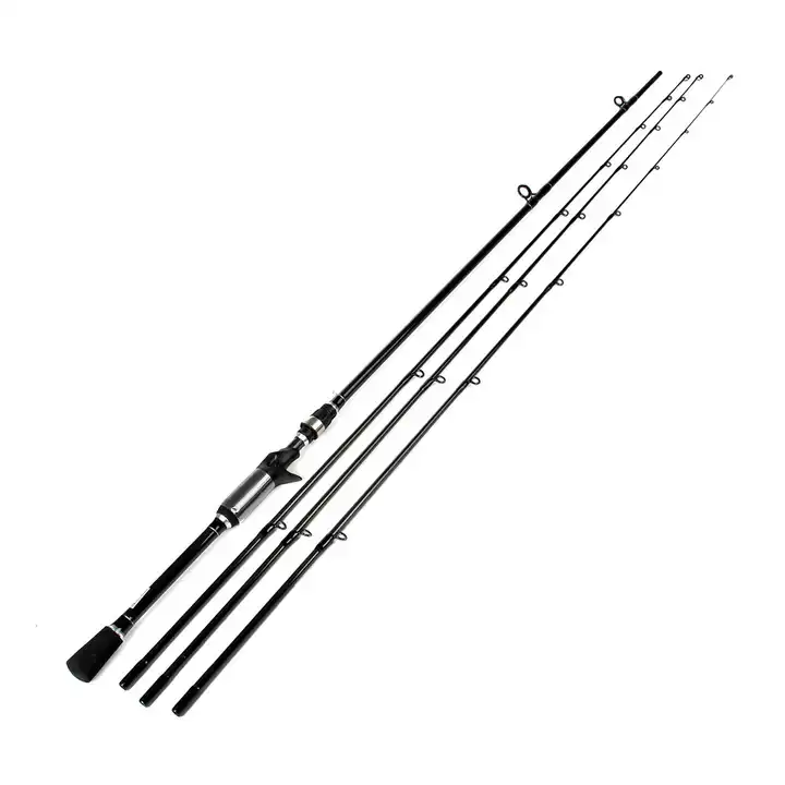 Casting handle black fishing rod high