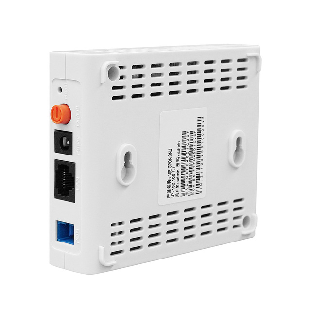 FTTX Optical Broadband Device 1GE Single Port EPon GPon Single Mode ONU Mini Used ONT Modem Router