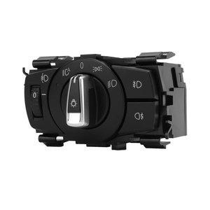 61319169406 Nouveaux interrupteurs de commande de phares en ABS pour BMW Série 1 Série 3 X1 Voitures 2008-2012 - Product Image 3