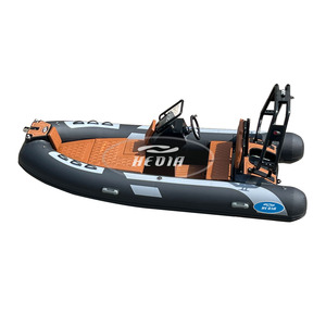 Hedia CE 13ft 3.9m 럭스 리브 풍선 보트 낚시 보트 스포츠 보트 보트는 풍선 5 페르소나 판매 - Product Image 2