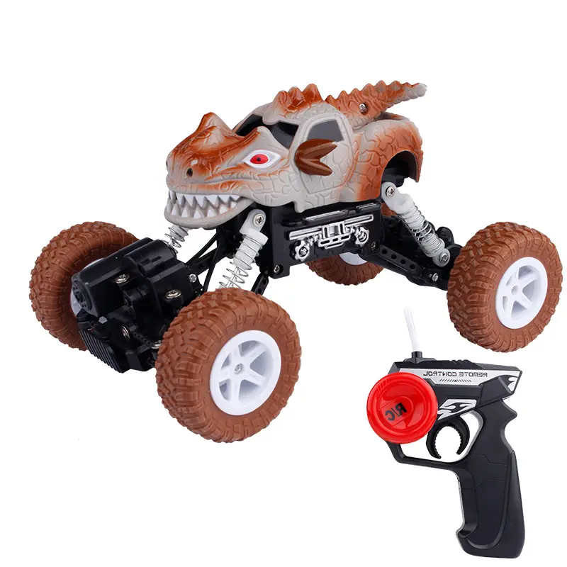 लड़कों के लिए डायनासोर रिमोट कंट्रोल कार खिलौने आर सी कार राक्षस ट्रक