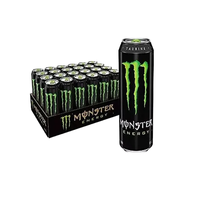 Boissons Énergisantes Monster, Sodas et Snacks Exotiques à Vendre, Boissons Gazeuses et Non Alcoolisées, Saveurs Variées
