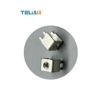 Borne à vis M4 plaquée étain TLS4435 70A pour circuit imprimé, connecteur à clip de fixation carré pour connexion de fils