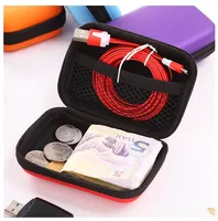 Dessin animé Mini sacs de rangement mignon pour airpods étui de rangement pour casque pour iPhone câble USB écouteur écouteurs accessoires sac de rangement