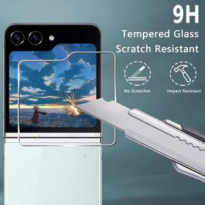 ฟิล์มกระจกนิรภัยใสแบบ HD 9H สำหรับ Samsung Galaxy Z Flip 7 8 คุณภาพสูง ป้องกันหน้าจอโทรศัพท์แบบพับได้ - Product Image 2