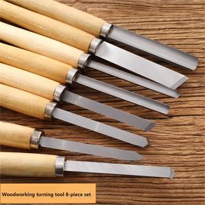 8pcs thợ mộc khắc đục Set gỗ chuyển công cụ cho chế biến gỗ nóng bán 65Mn thép OEM gỗ thủ công công cụ sồi xử lý - Product Image 4