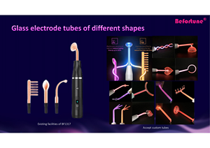 Mini stimulateur électrique sans fil à haute fréquence, personnalisable, pour le plaisir sexuel, violet crépusculaire/néon - Product Image 2