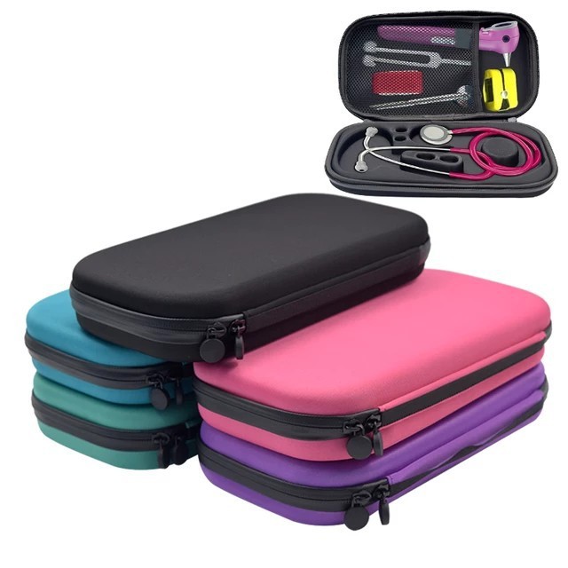 Custom Hard Shell EVA Medical Case for Doctors & Nurses Waterproof Carry-on Suitcase Easy Access for First-Aid Emergency Tools