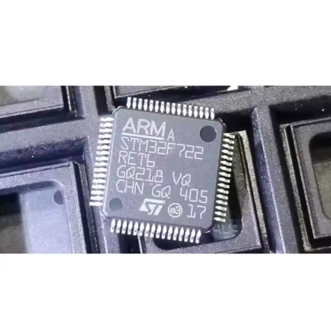 STM32F722RET6 ARM Cortex-M7 STM32F7 Microcontroller IC 32-Bit Single-Core FLASH 64-LQFP STM32F722RET6TR STM32F7 STM32F722