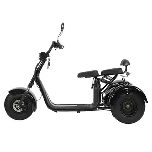 City Coco 1500W 20Ah Batería 60V Fat Boy Scooter Diseño original <span class=keywords><strong>Tres</strong></span> <span class=keywords><strong>ruedas</strong></span> con carga máxima de 150kg Harleyment - Product Image 1