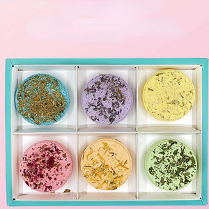 Factory Wholesale Custom Private Label Gift <b>Set</b> <b>Essential</b> <b>Oils</b> Bathroom Supplies Organic Vegan Shower Bombs - Product Image 4
