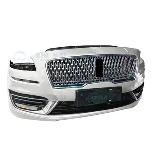 Seri untuk Lincoln Bumper Depan Pelat Bumper Mobil Depan dan Rakitan Lampu Depan LED Aksesori Eksterior Suku Cadang Mobil Lainnya